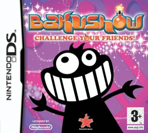 Bakushow box art for Nintendo DS